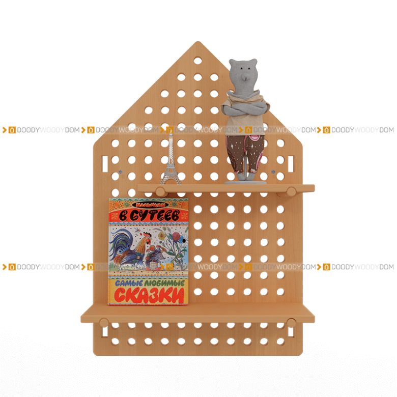 пегборд из дерева pegboard DOODYWOODY
