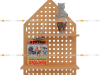 пегборд из дерева pegboard DOODYWOODY