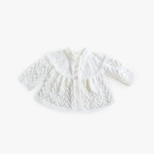 Knitted White Dress